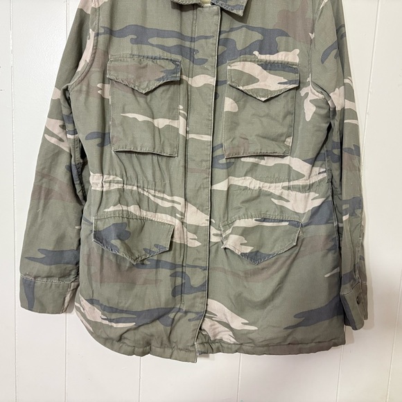 Rails Whitaker Camo Utility Jacket Sage Green Size M With Flaws - Picture 6 of 13